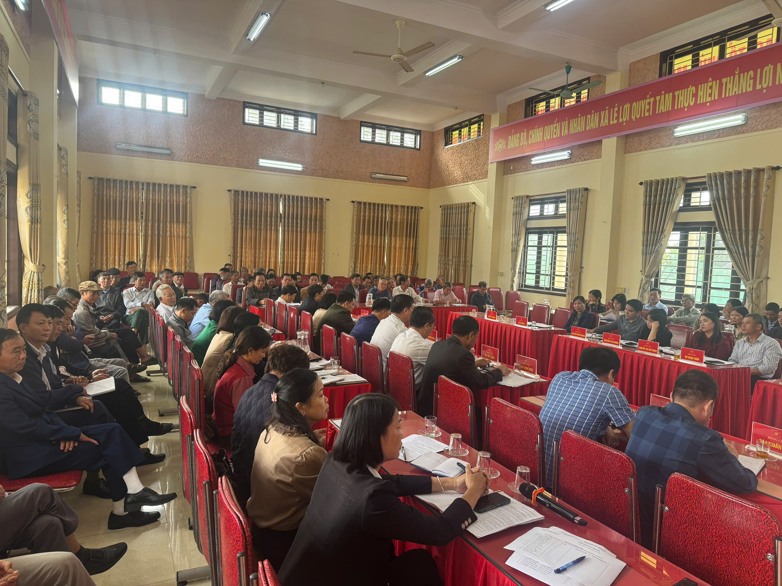 Hội nghị Ban Chấp hành Đảng ủy xã Lê Lợi mở rộng tháng 2 năm 2026