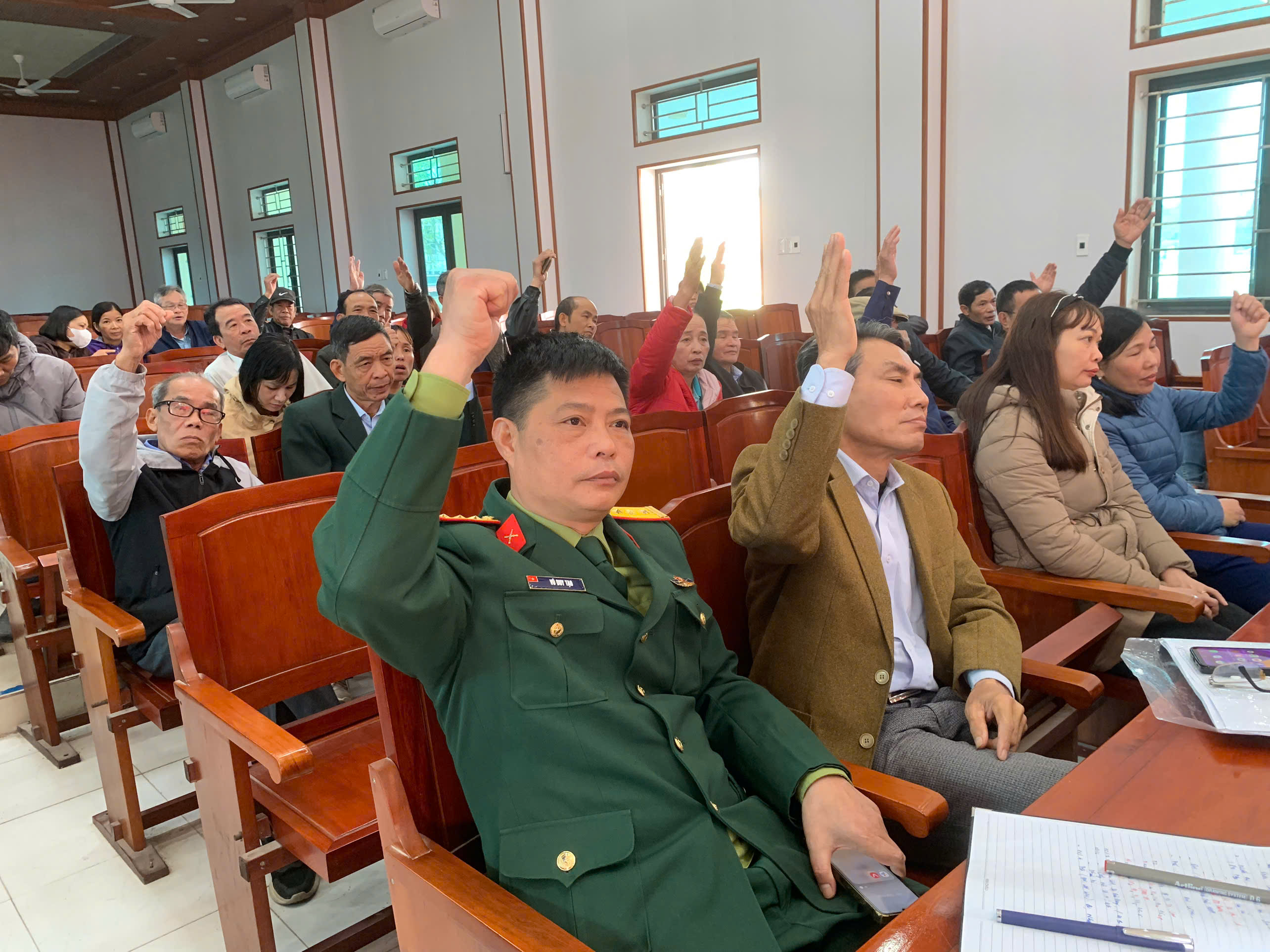 Hội nghị hiệp thương lần thứ ba lựa chọn, lập danh sách chính thức người ứng cử đại biểu Hội đồng nhân dân xã Lê Lợi nhiệm kỳ 2026 – 2031