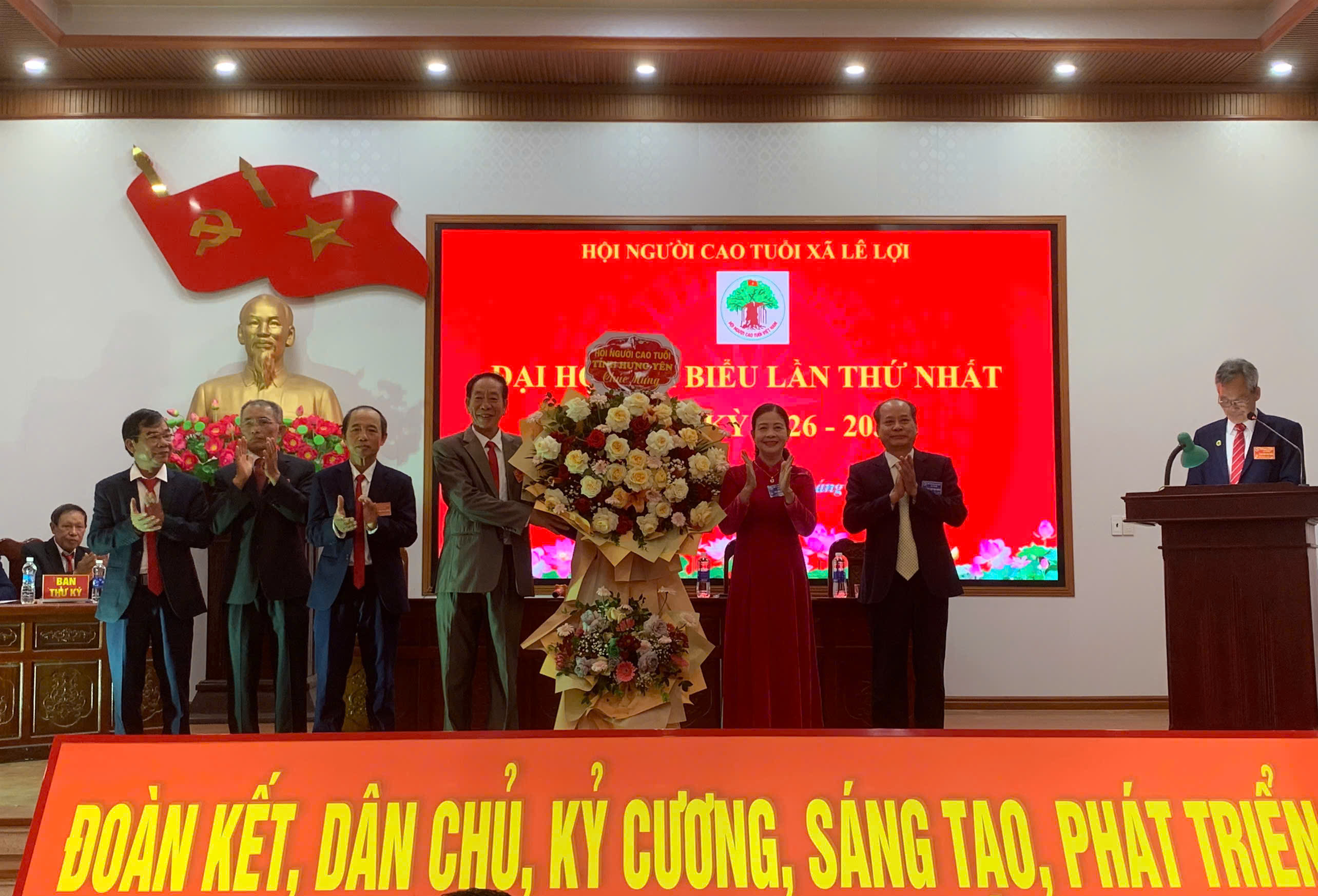 Xã Lê Lợi tổ chức Đại hội đại biểu lần thứ Nhất Hội Người cao tuổi nhiệm kỳ 2026 – 2031