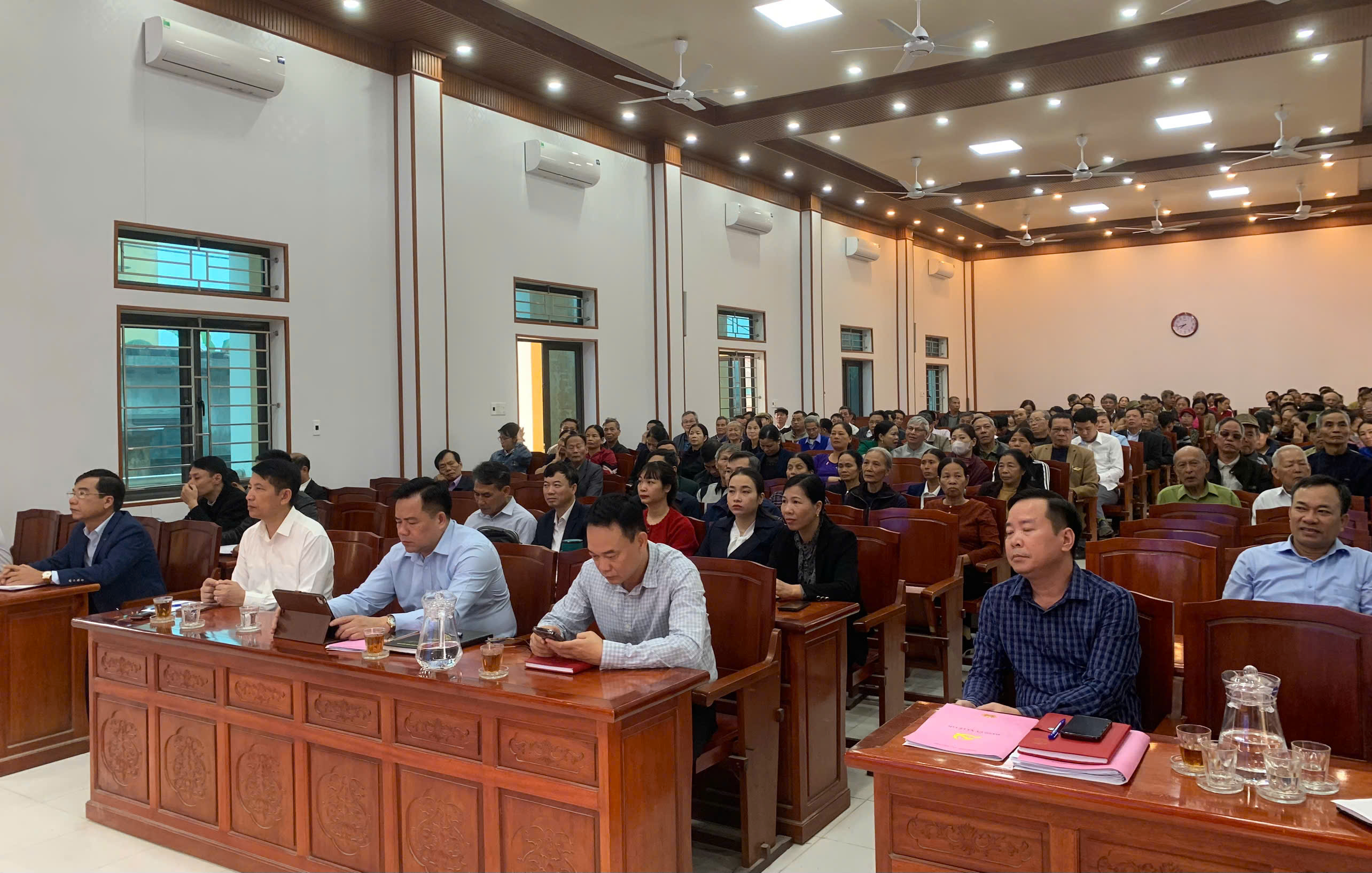 Hội đồng nhân dân xã Lê Lợi tổ chức hội nghị tiếp xúc cử tri trước kỳ họp thường lệ cuối năm 2025
