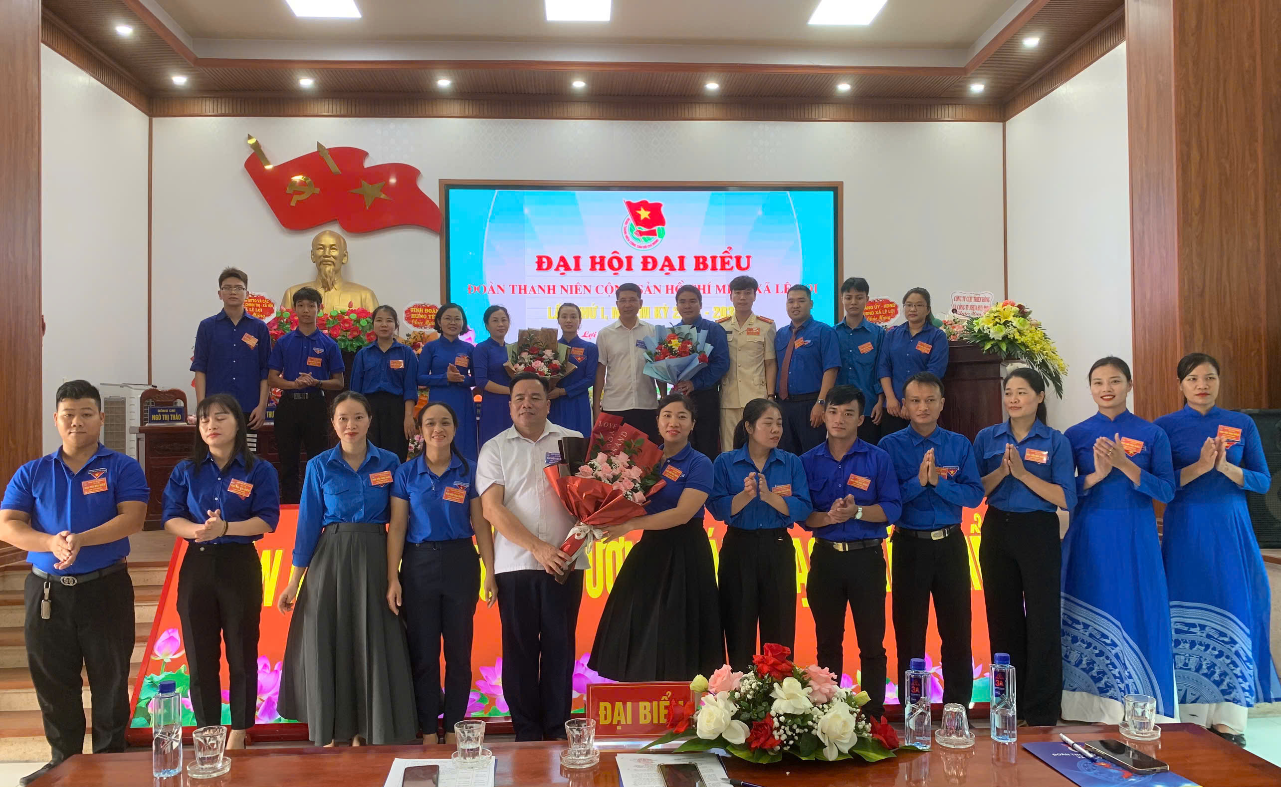 Đại hội đại biểu Đoàn Thanh niên Cộng sản Hồ Chí Minh xã Lê Lợi lần thứ I, nhiệm kỳ 2025 – 2030 thành công tốt đẹp