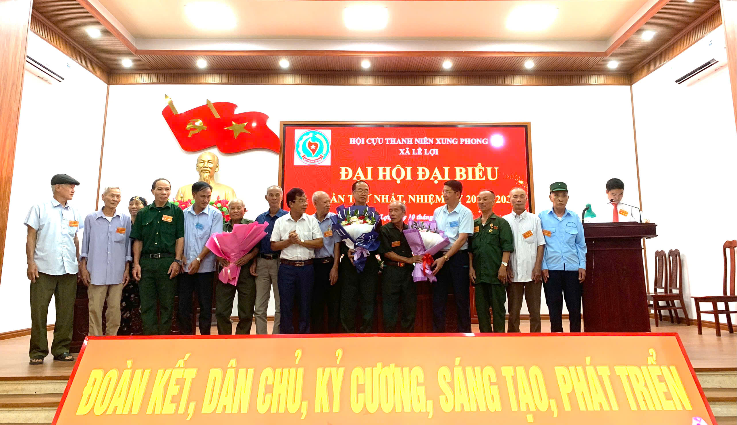 Đại hội Hội Cựu Thanh niên xung phong xã Lê Lợi lần thứ I, nhiệm kỳ 2026-2031 thành công tốt đẹp