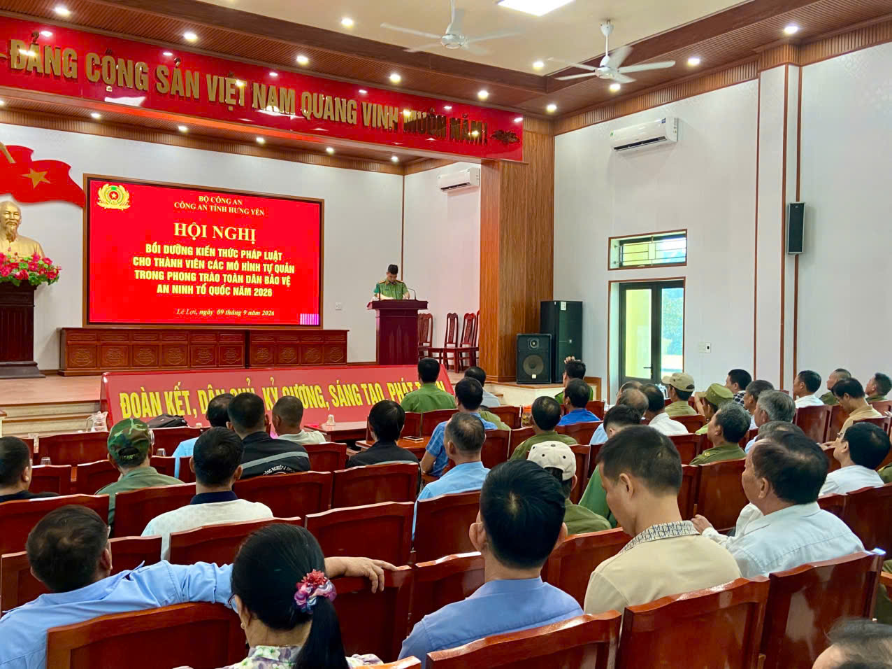 Bồi dưỡng kiến thức pháp luật cho thành viên các mô hình tự quản trong phong trào toàn dân bảo vệ an ninh tổ quốc
