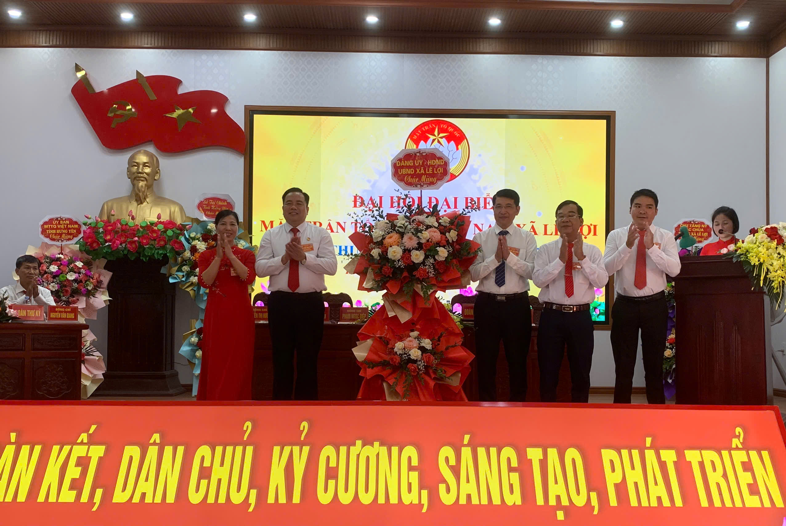 Đại hội Mặt trận Tổ quốc Việt Nam xã Lê Lợi lần thứ I, nhiệm kỳ 2025 – 2030 thành công tốt đẹp