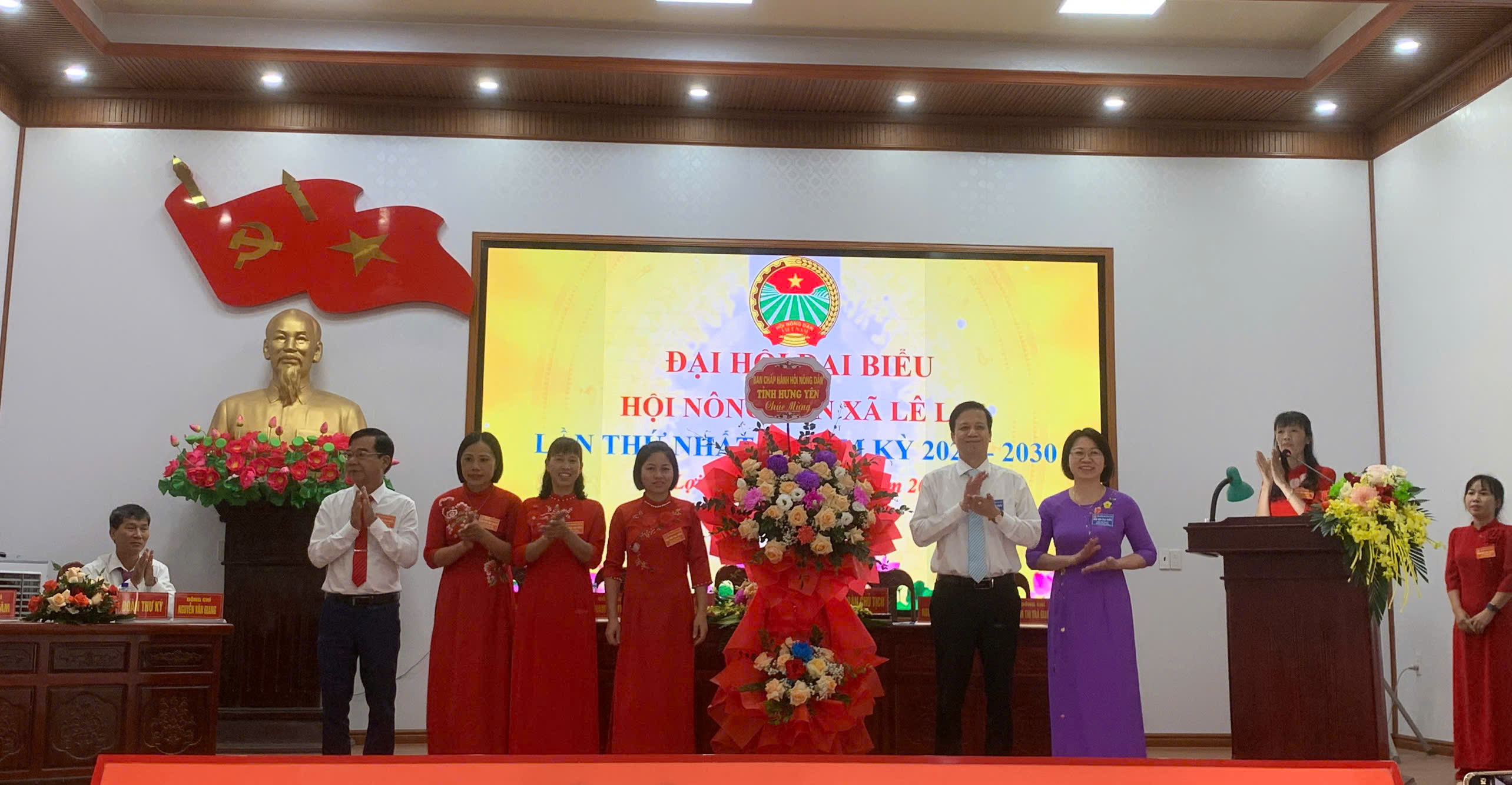 Đại hội đại biểu Hội Nông dân xã Lê Lợi lần thứ Nhất, nhiệm kỳ 2025 – 2030 thành công tốt đẹp
