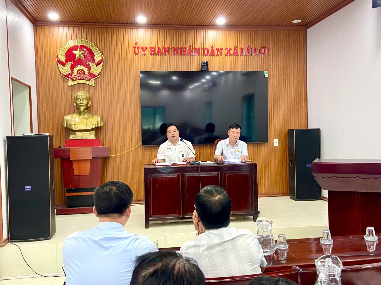 Xã Lê Lợi triển khai nhiệm vụ hỗ trợ xây mới, sửa chữa nhà ở cho hộ nghèo, hộ cận nghèo năm 2026
